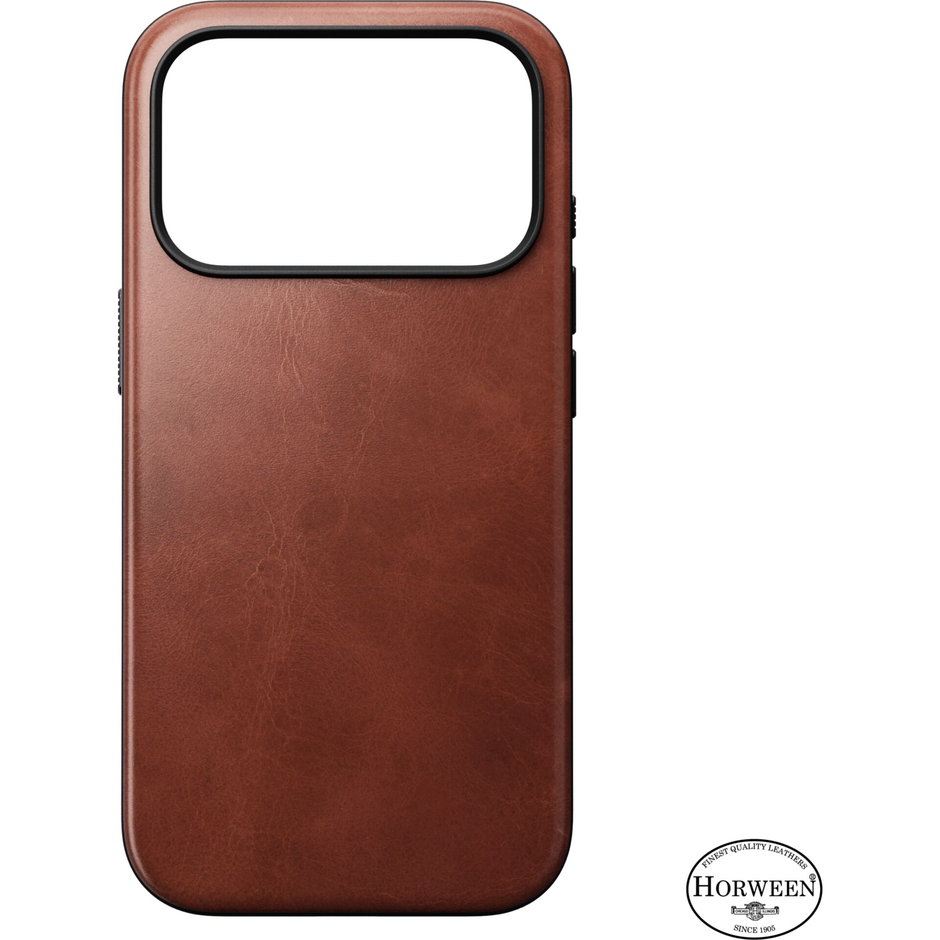 Hülle, Leder, Braun, Kamera-Linse Ausschnitt, Horween