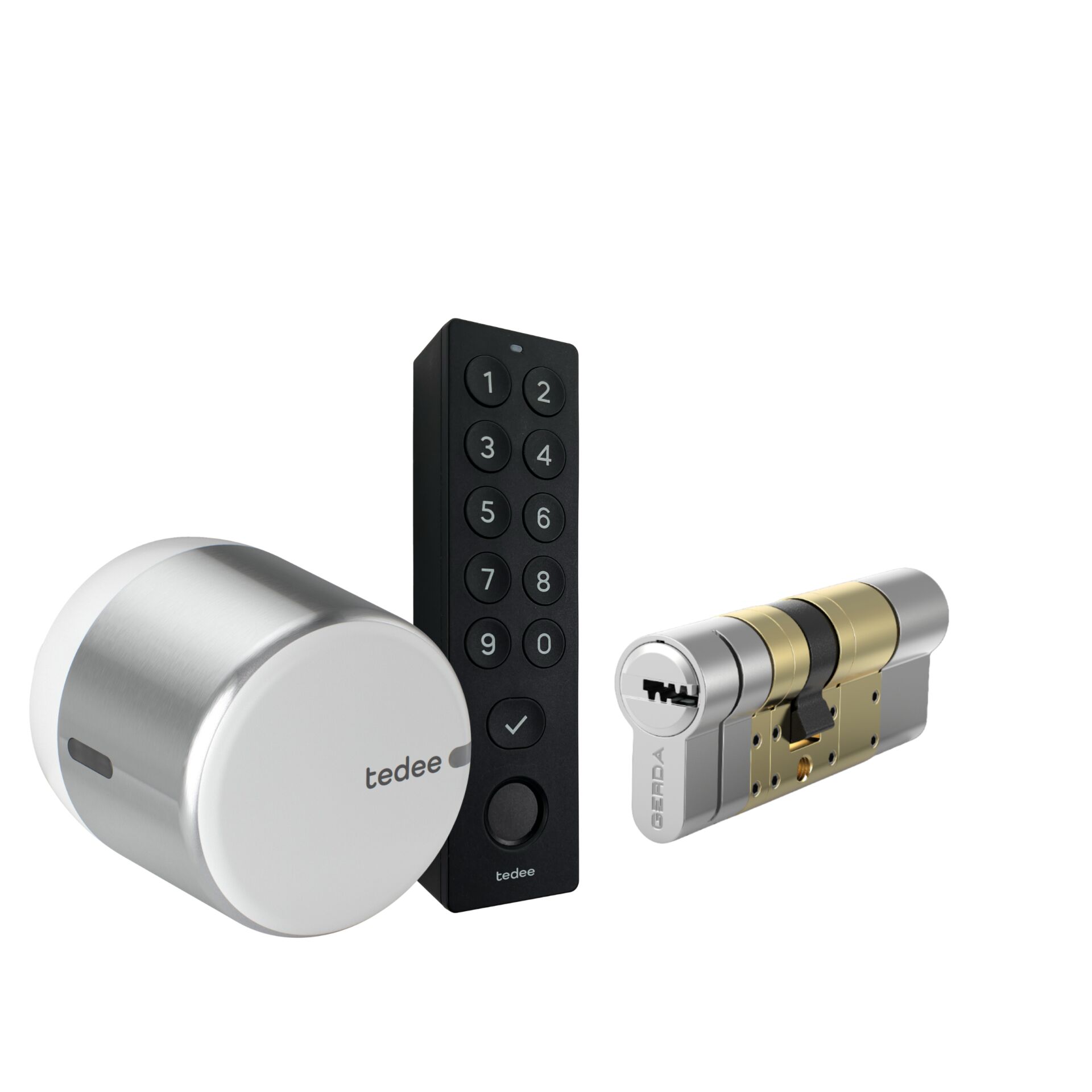 smart lock, door lock, Tastenfeld, Zylinder, Sicherheitspaket