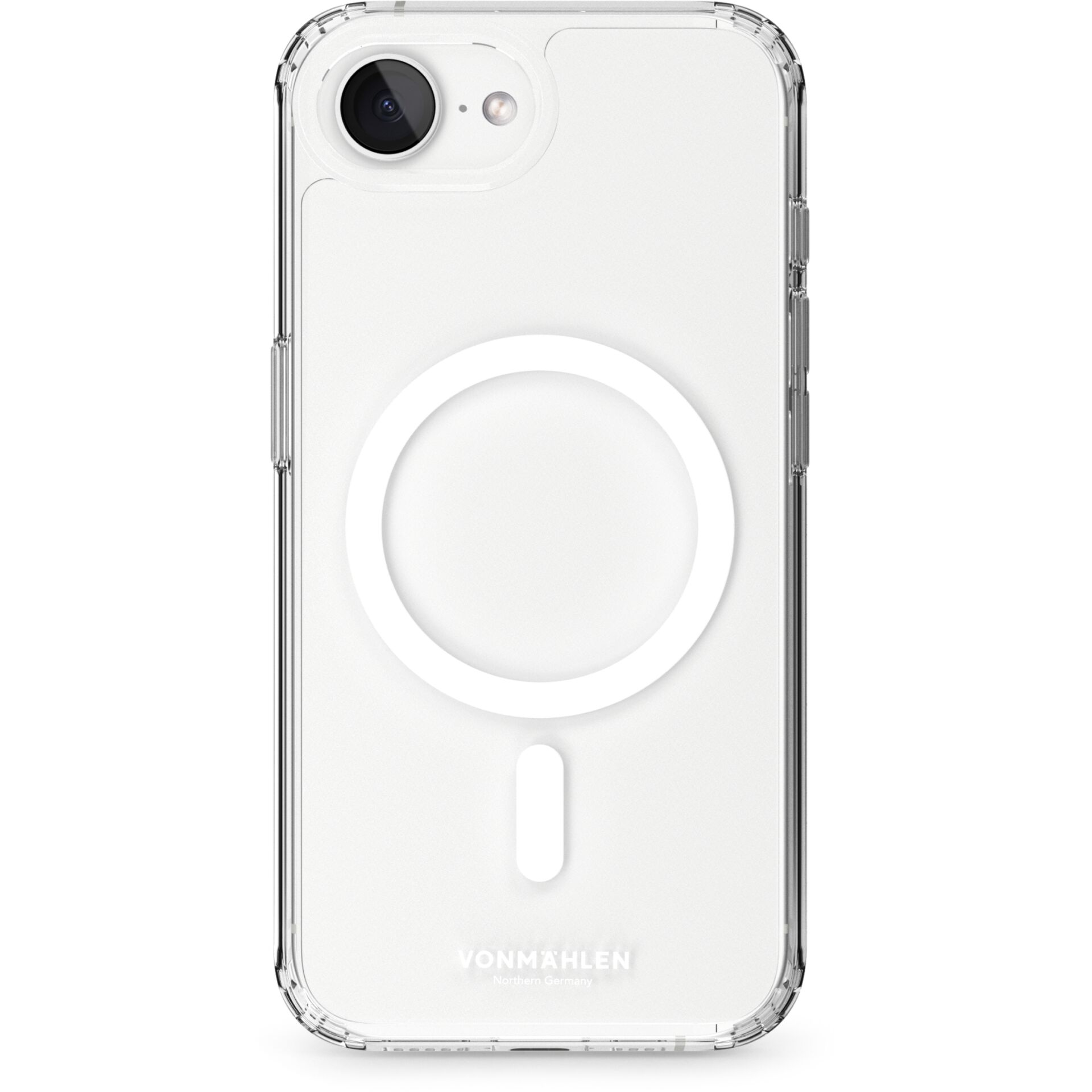 iPhone-Hülle, Klare Hülle, MagSafe-Ring, Transparenter Hintergrund, Handyzubehör