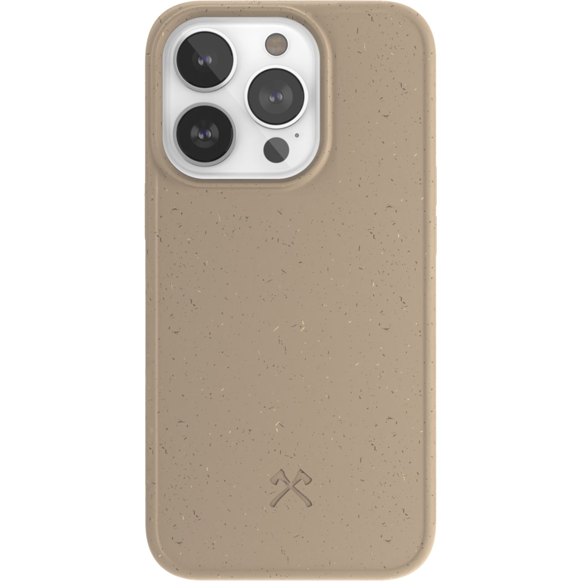 phone case, beige, speckled, iPhone, Kameralochung