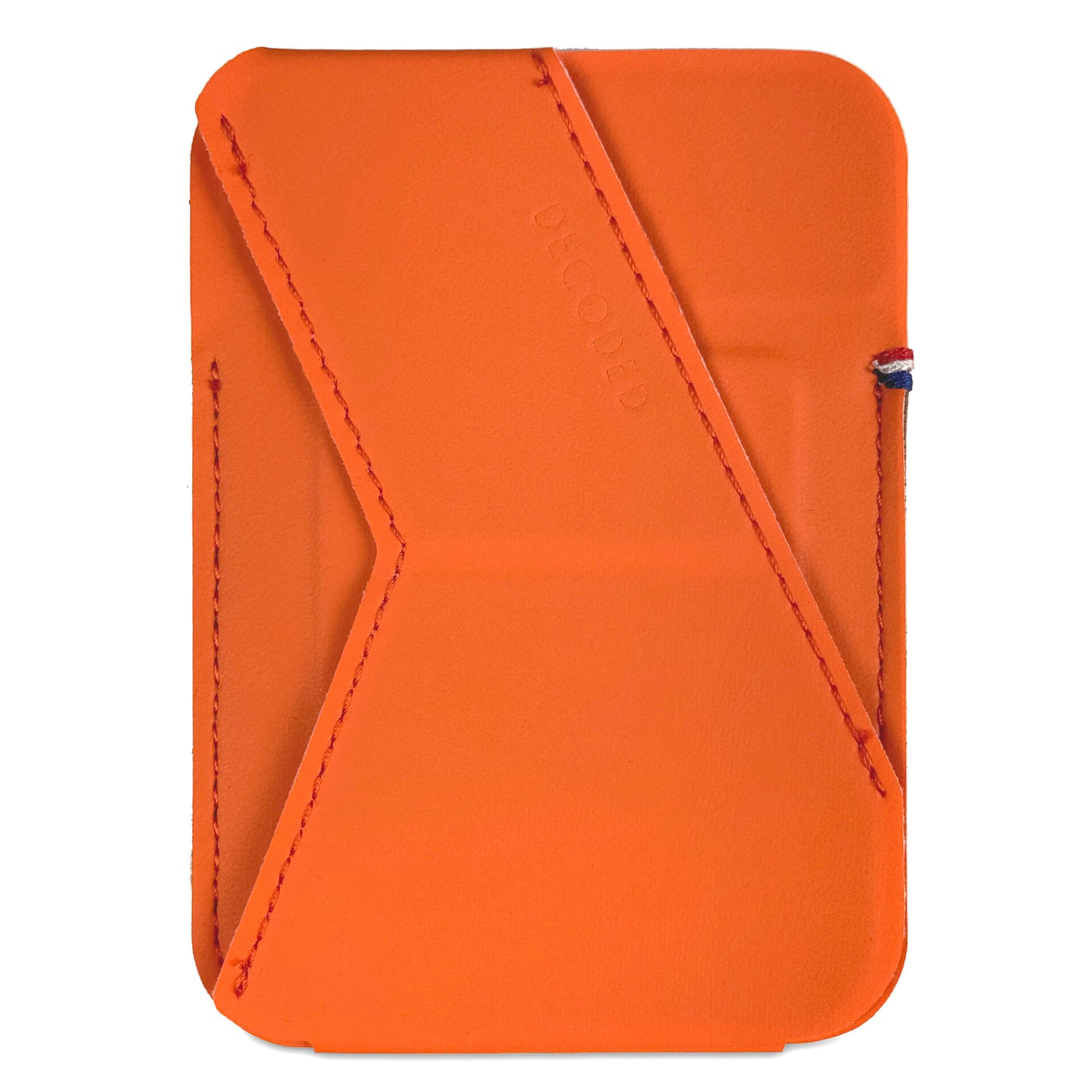 Hülle, Faltbar, Kartenetui, Orange, Kartenhülle