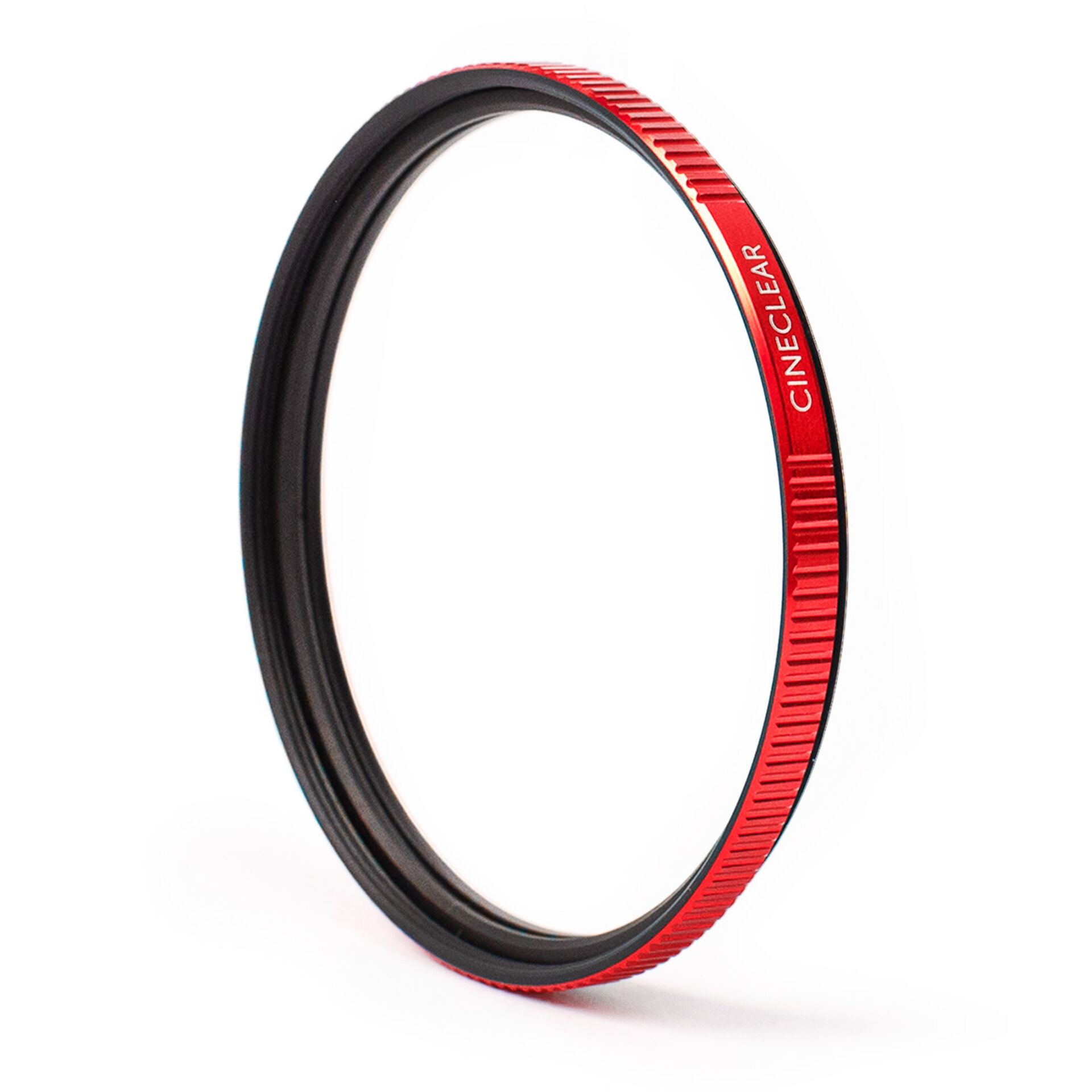 Filterring, Circular, Red ring, Metal, CineClear