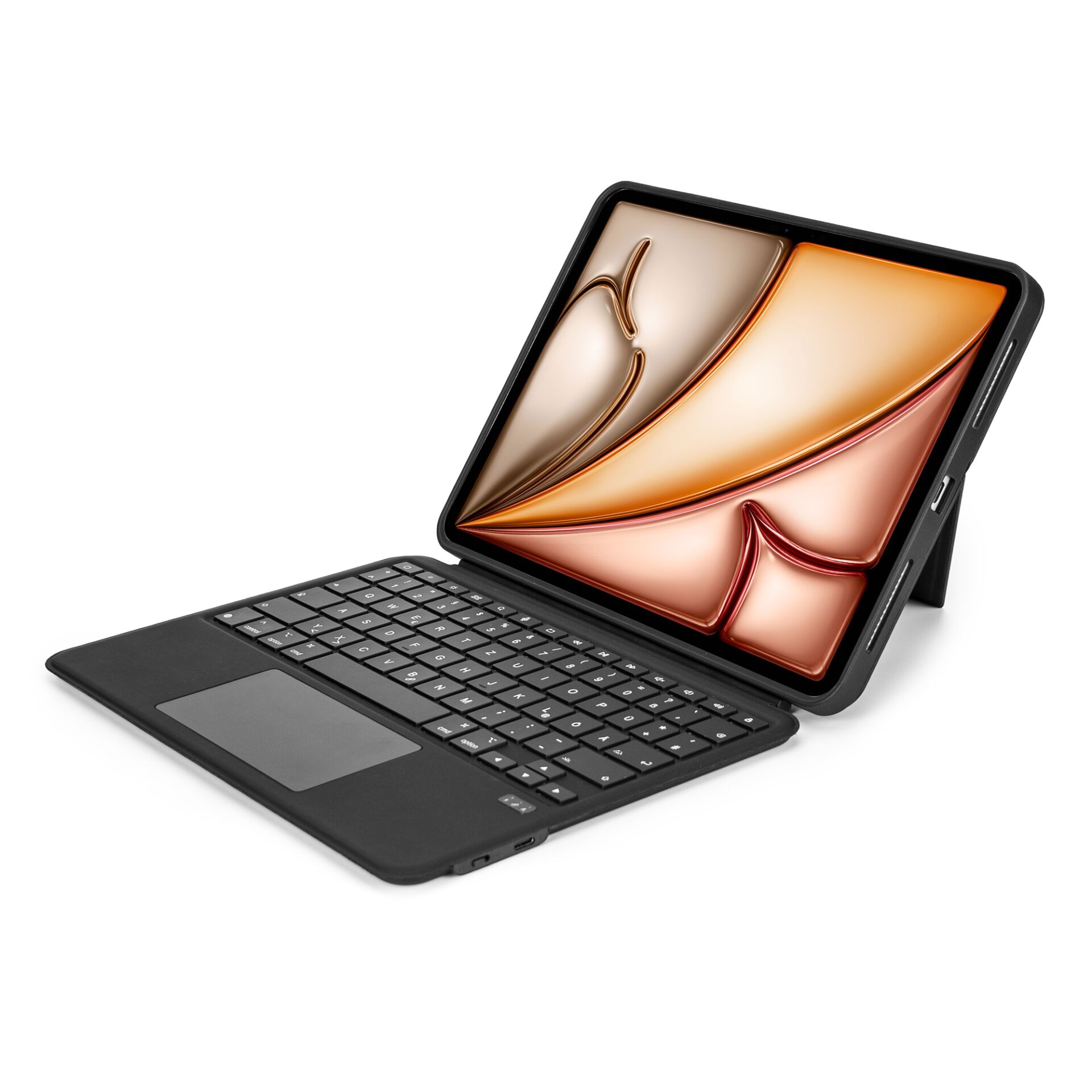 Tablet, klappbar, Tastatur, schwarz, Bildschirm, Tablet, Tastaturhülle, 2-in-1, Schlank, Schwarz, Tablett, Tastatur-Tablet, 2-in-1 Tablet, Gehäuse Kunststoff, Schwarz