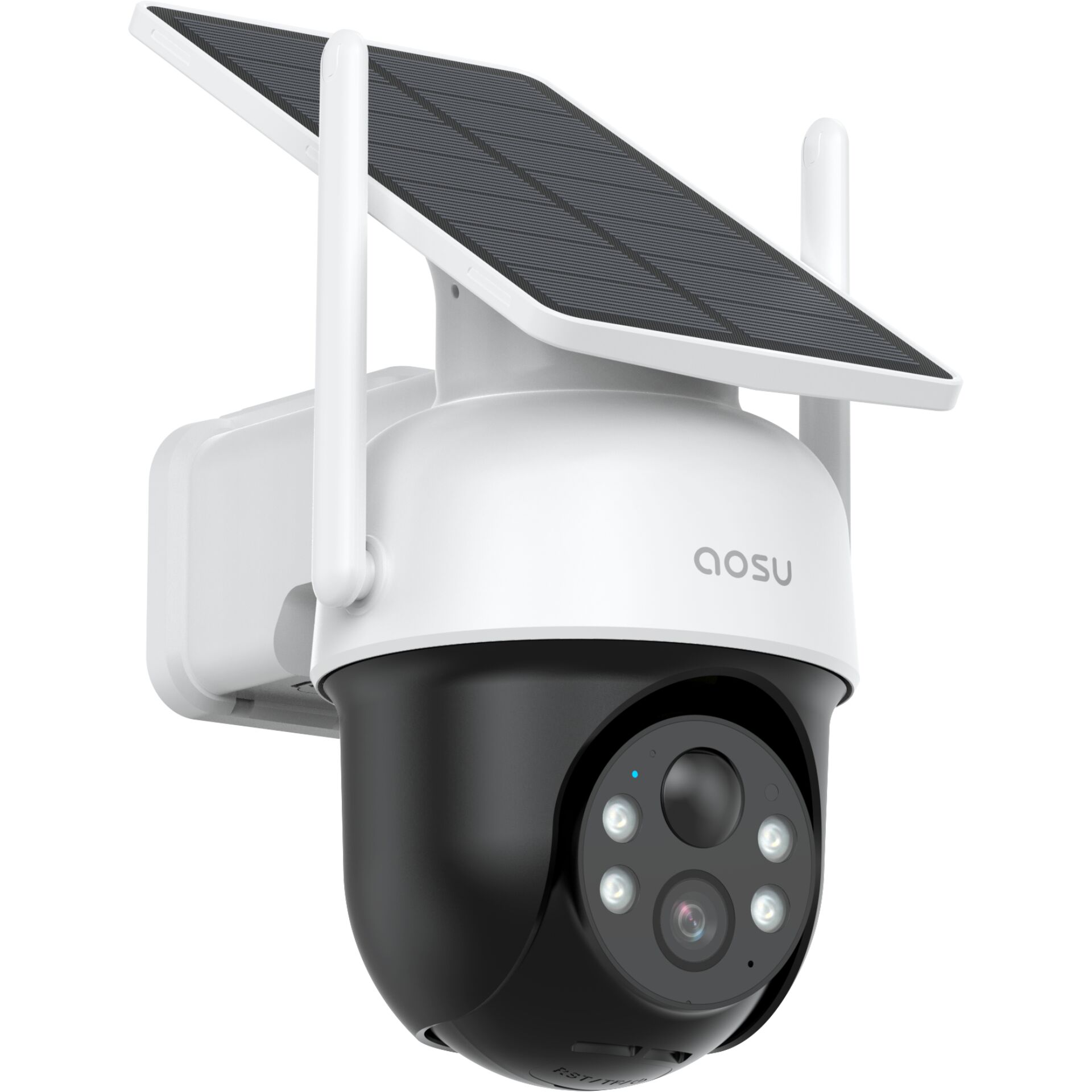 Sicherheitskamera, Überwachungskamera, Solarbetriebene Kamera, Dome-Kamera, WLAN Kamera