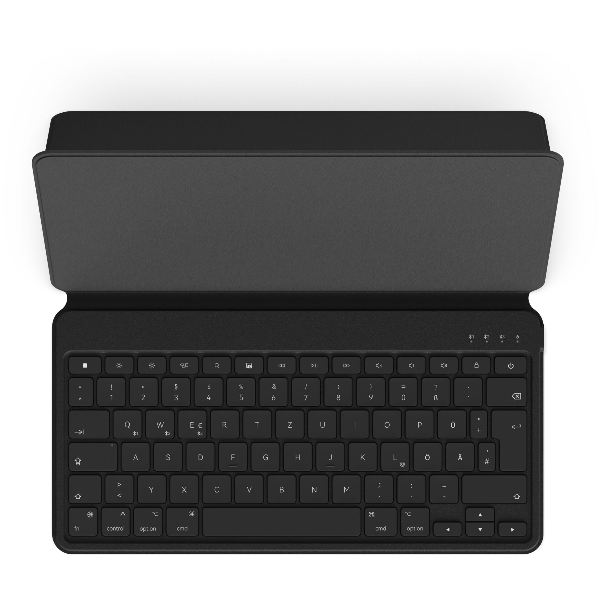 Computer, Elektronik, Pc, Laptop, Tastatur, Klapptastatur, Hüllenkeyboard, USB-C, Bluetooth, Tastatur-Tablet, abnehmbares Tablet, schwarze Tastatur, Faltabdeckung, USB-C Tablet-Zubehör, tablet, keyboard, cover, schwarz, kompakt