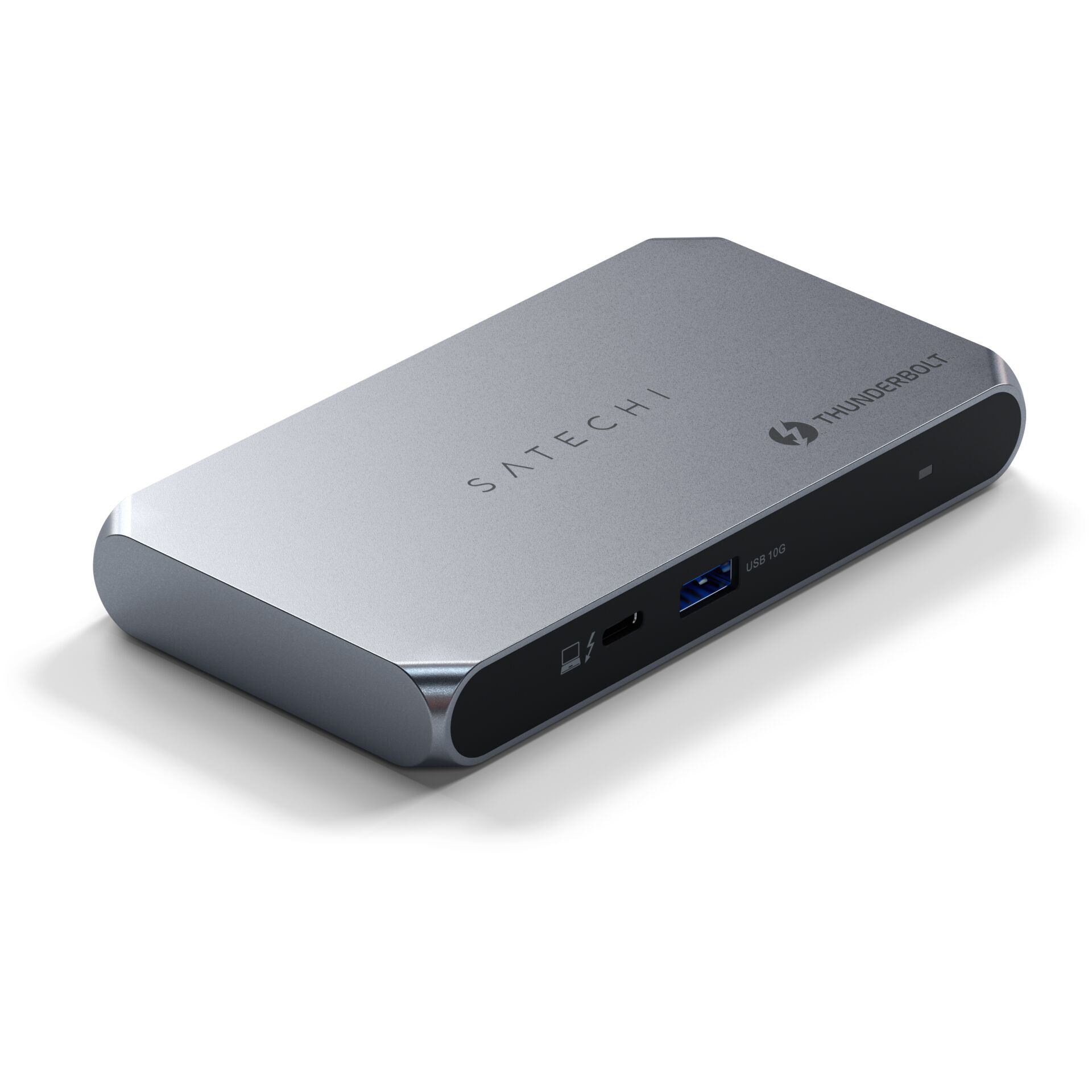 USB-C Hub, Thunderbolt, Aluminum, Metallgehäuse, kompakt