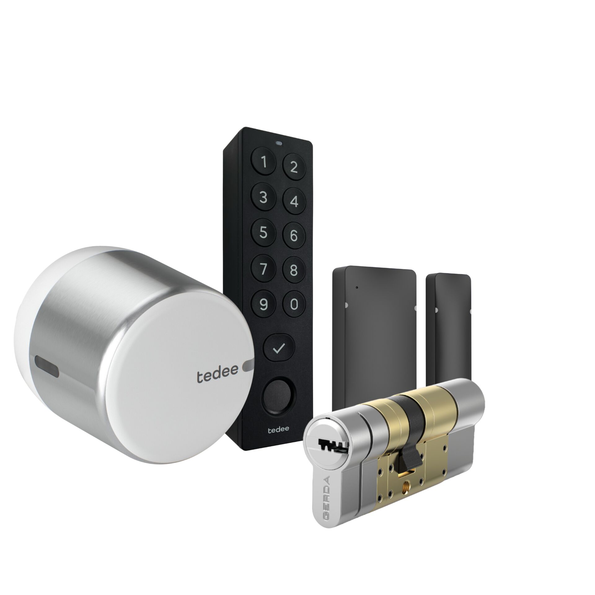 schlossset, elektro-schloss, code-remote, tedeecos, zylinder?