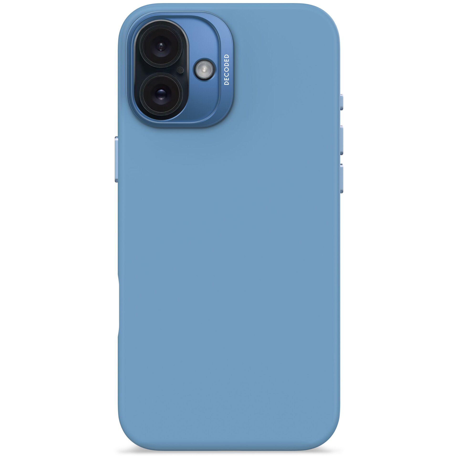 Smartphone-Hülle, blaue Hülle, Dreifach-Kamera, Kamerabuckel, Schutzhülle
