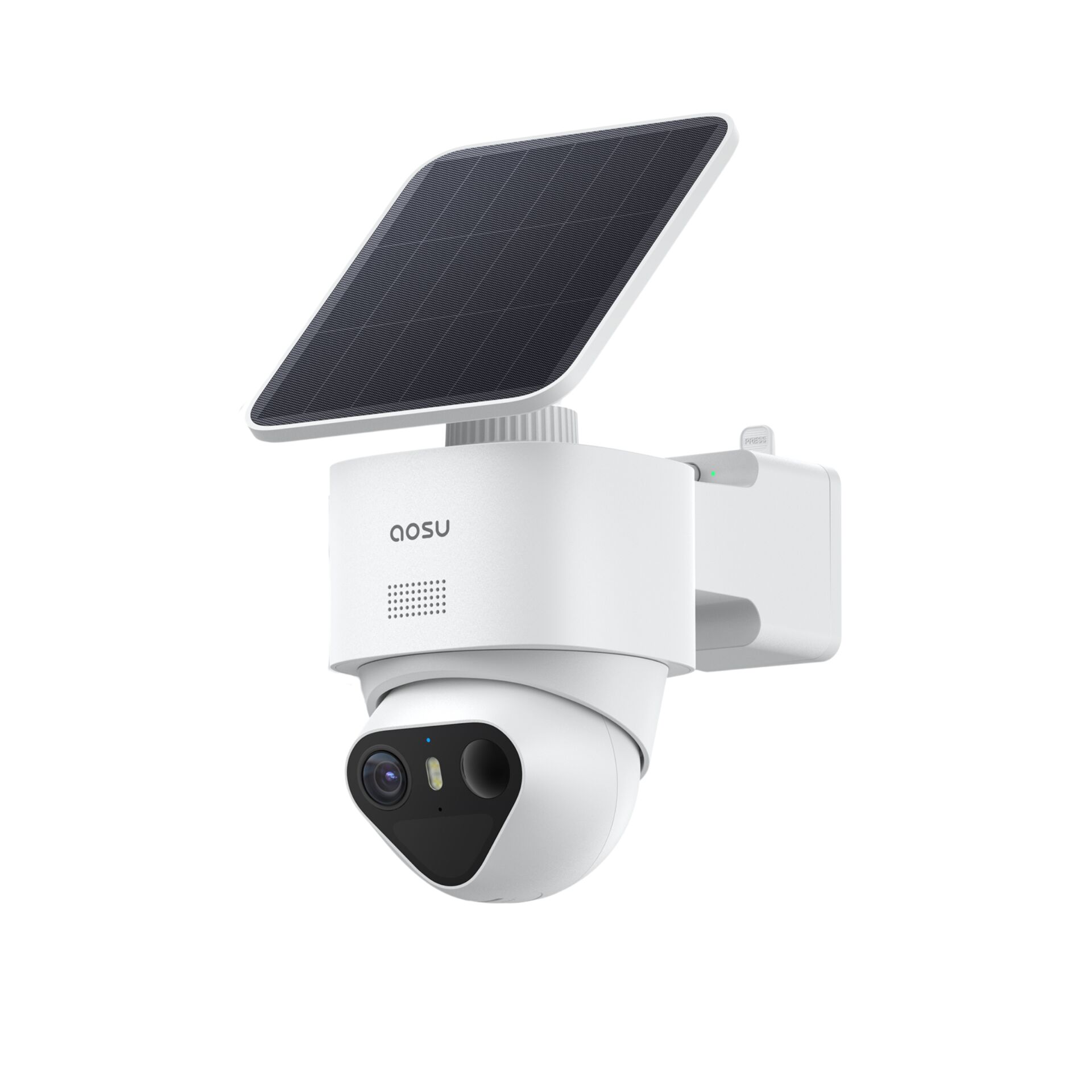 Sonnenkollektor, Überwachungskamera, Doppelkamera, Sicherheitskamera, WLAN-Kamera, Solarladegerät, WLAN-Überwachungskamera, Sicherheit, Außenkamera, Solarpanel