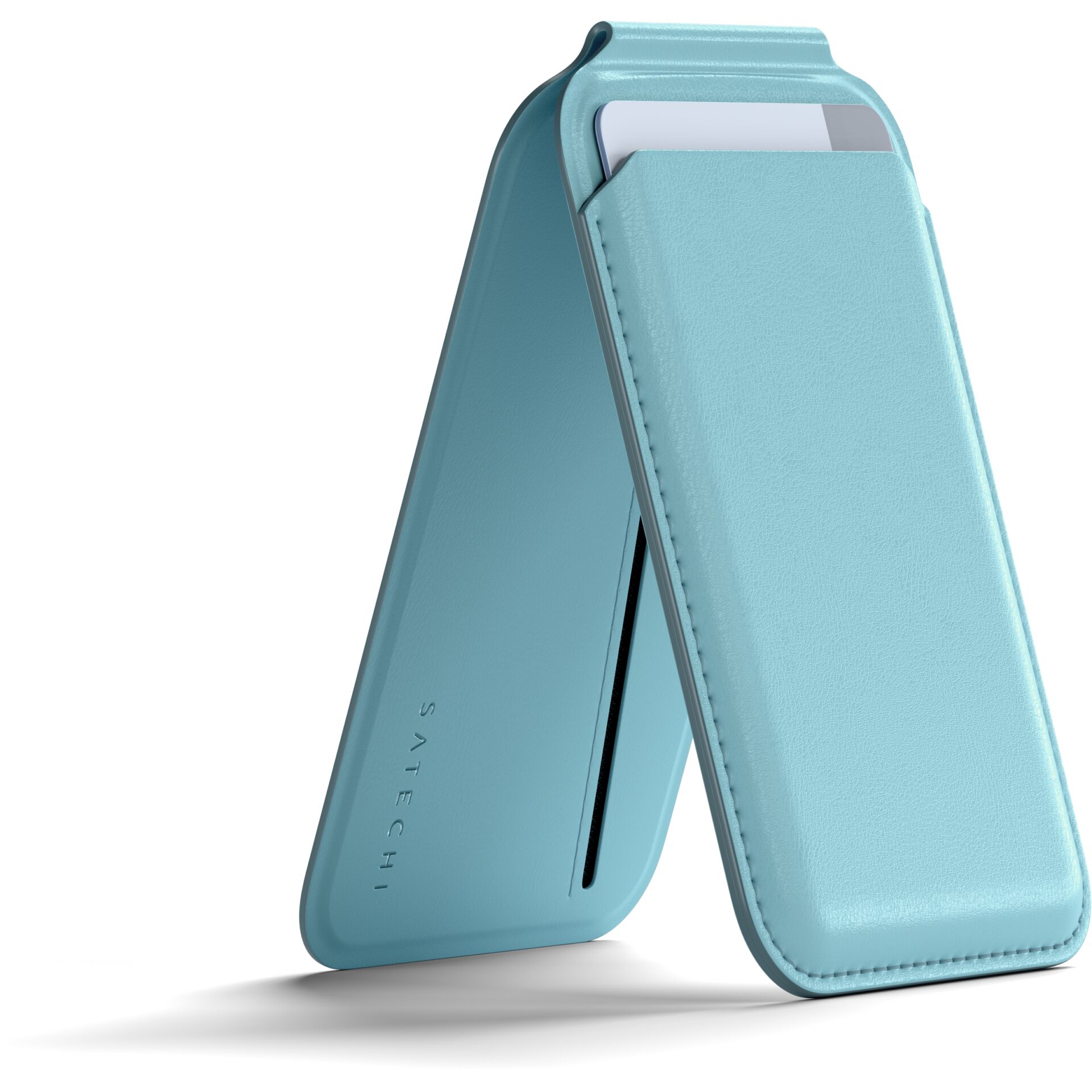 Flip-Hülle, Handyhülle, Schlankes Case, Magnetverschluss, Blau