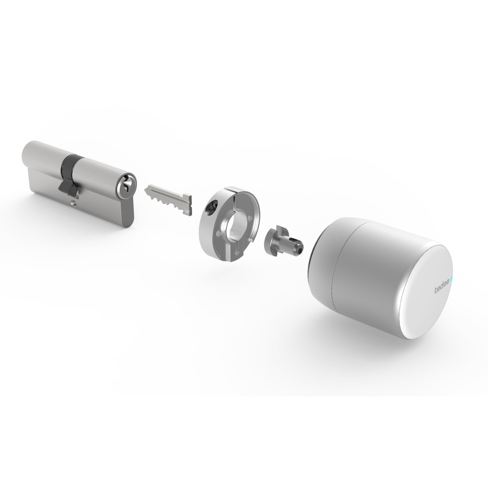 Zylinder, Adapter, Elektronik