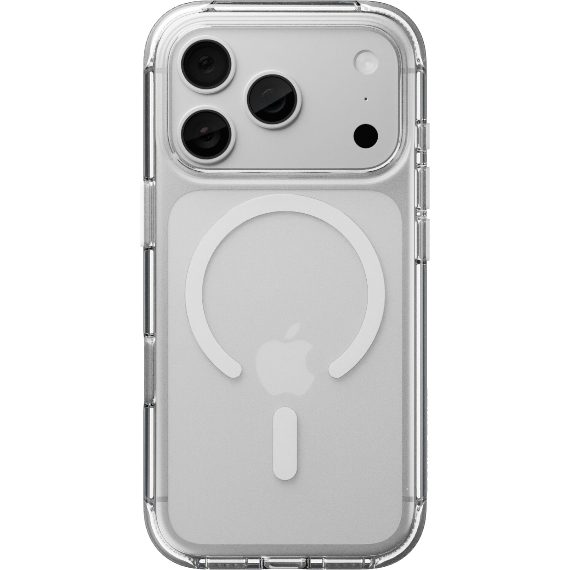 iPhone-Hülle, klare Hülle, transparent, Triple-Kamera, Magnet-Ring