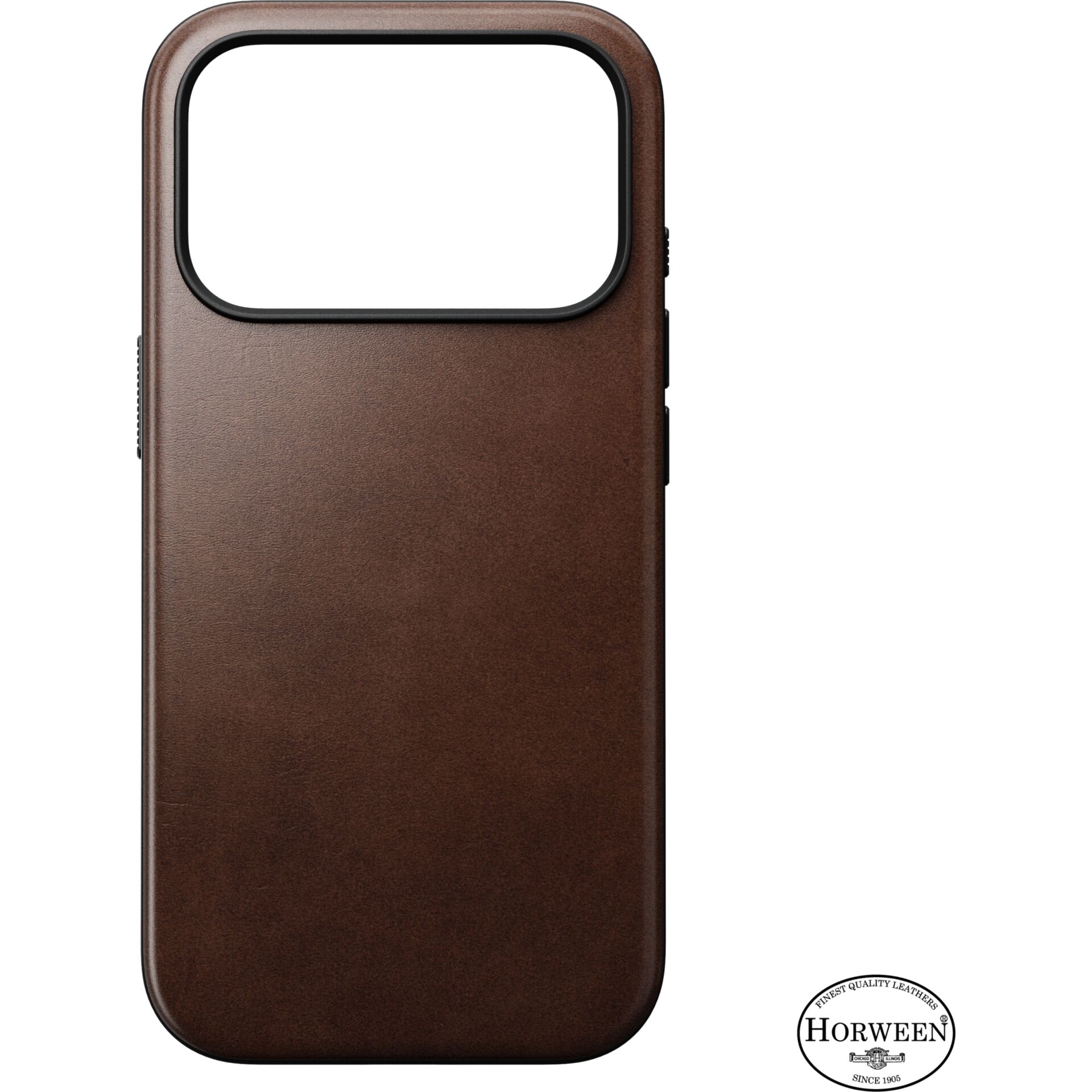 Lederhülle, Schutzhülle, Phone Case, Kameralocheneinstell, Braunes Leder