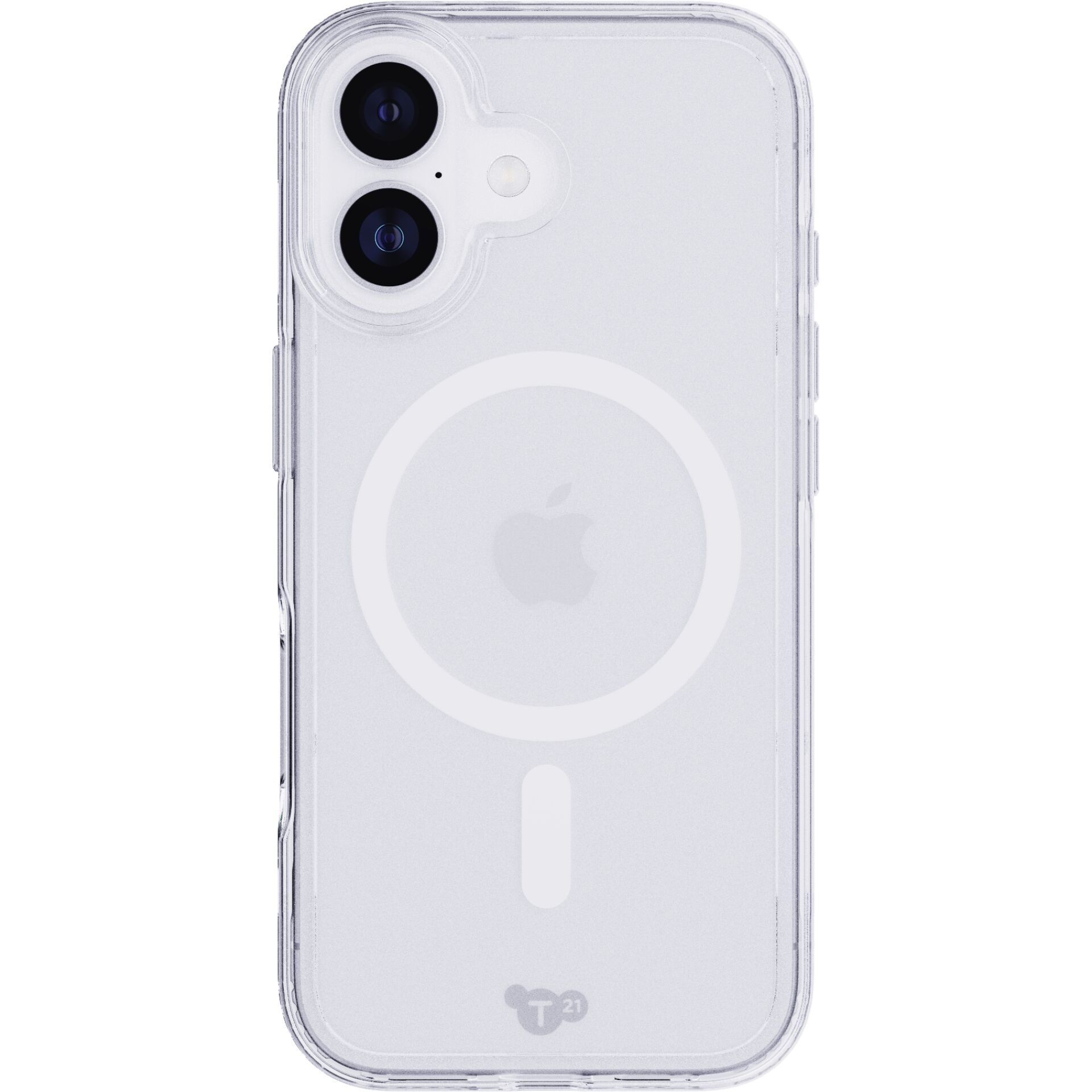 Hülle, Klare Hülle, iPhone-Hülle, transparent, Magnetring, kabelloses Laden, klare Stoßfeste Hülle