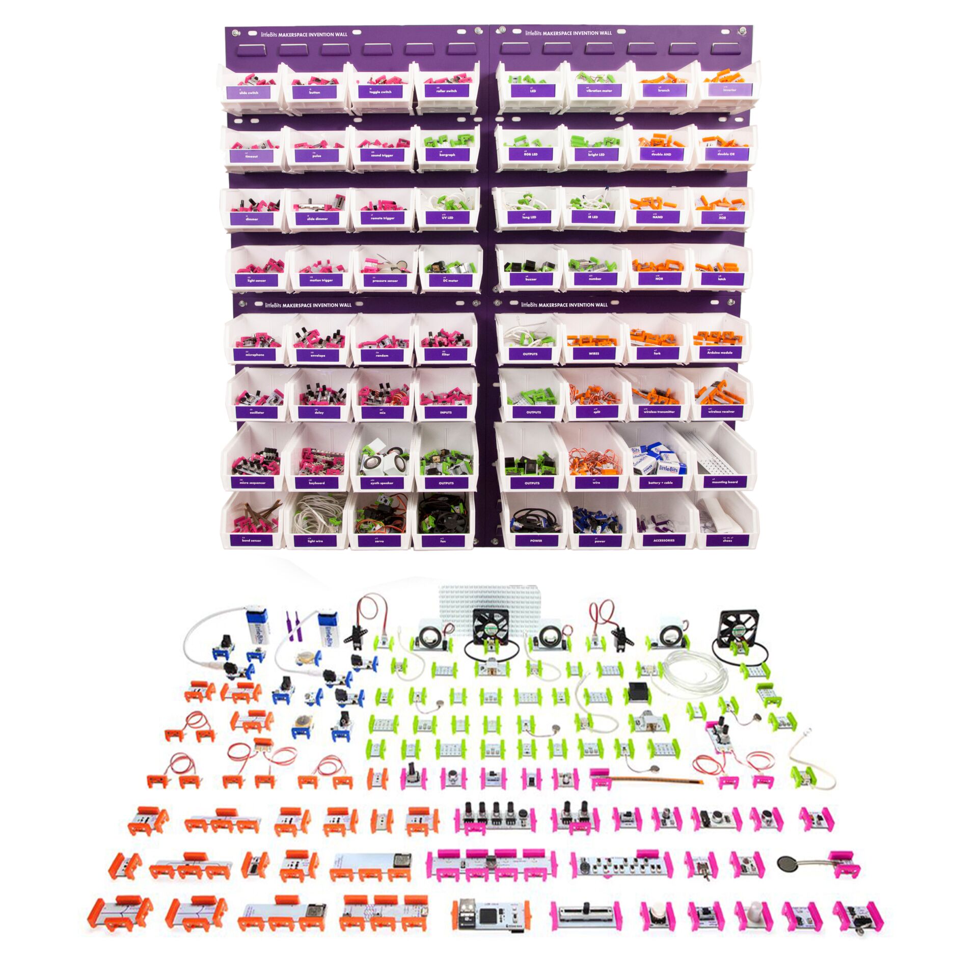 littleBits Makerspace  Invention Wall