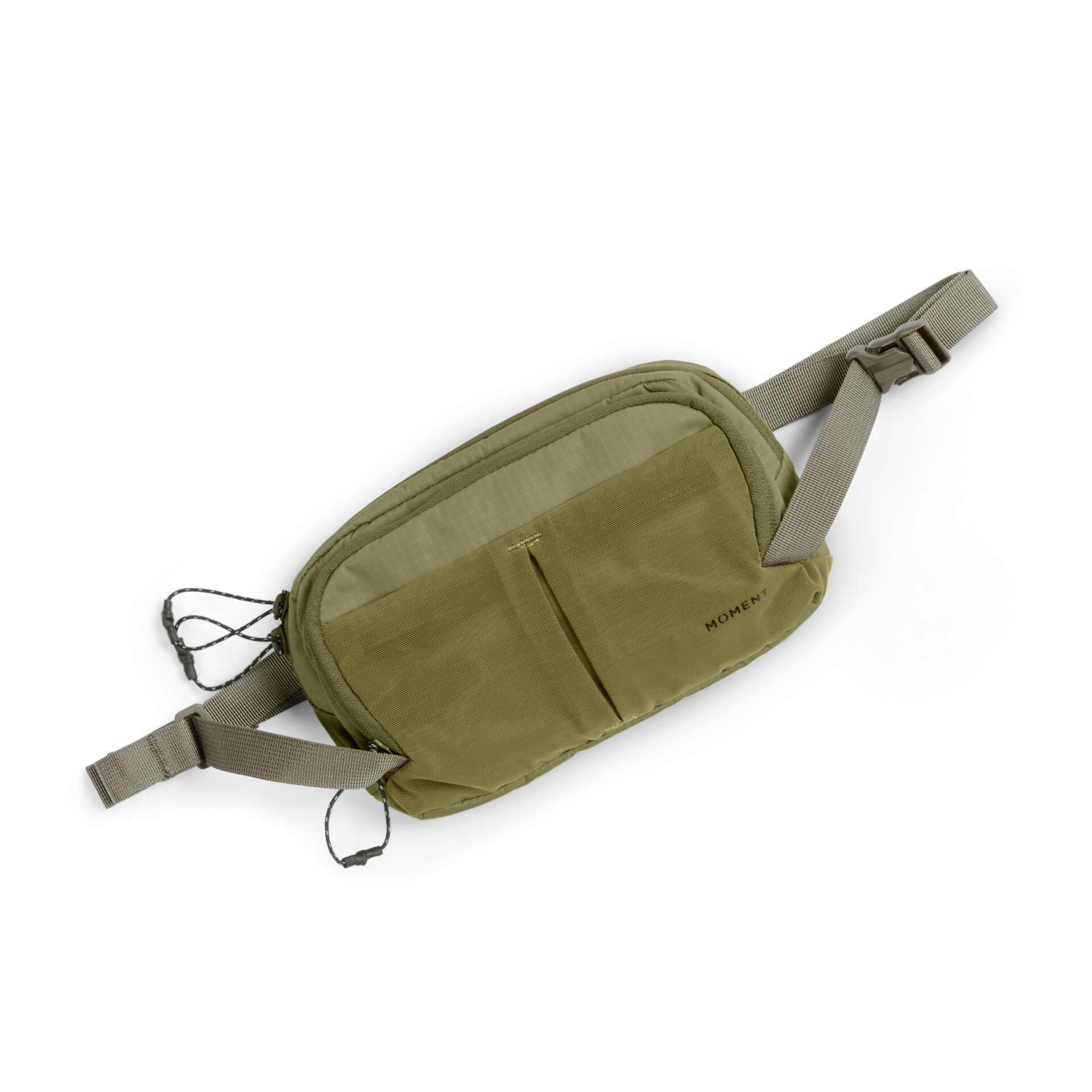 Geldbörse, Gürteltasche, Olivegrün, Reißverschluss, Kordelzug