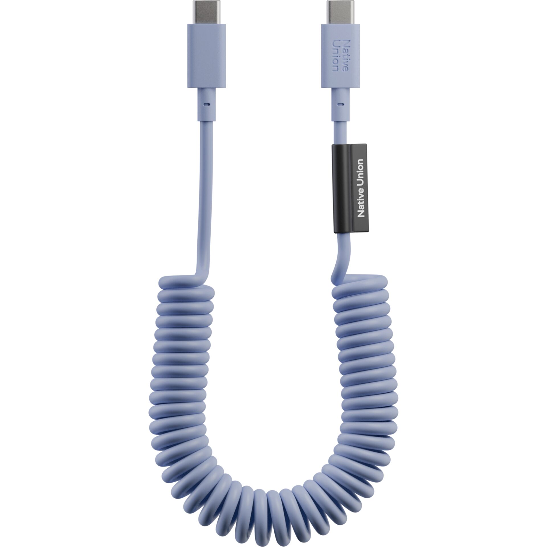 USB-C Kabel, Spiralkabel, Lila, USB-C, Kabel