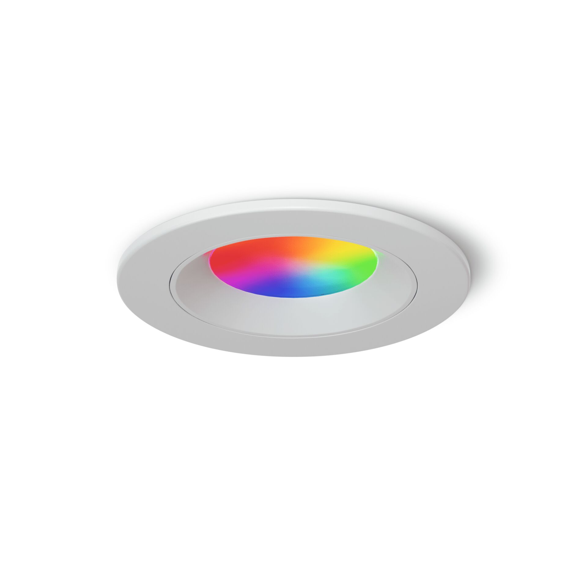 Deckenleuchte, LED, RGB, weiß, Rund