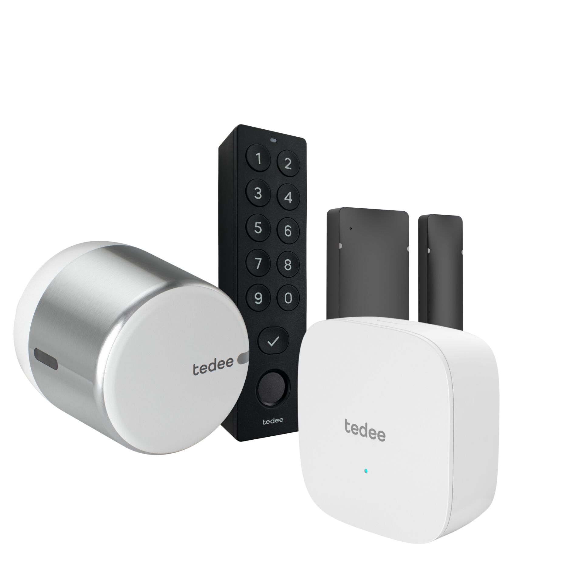 Türschloss, Smart Lock, Schlossset, Keypad, Türkontakt