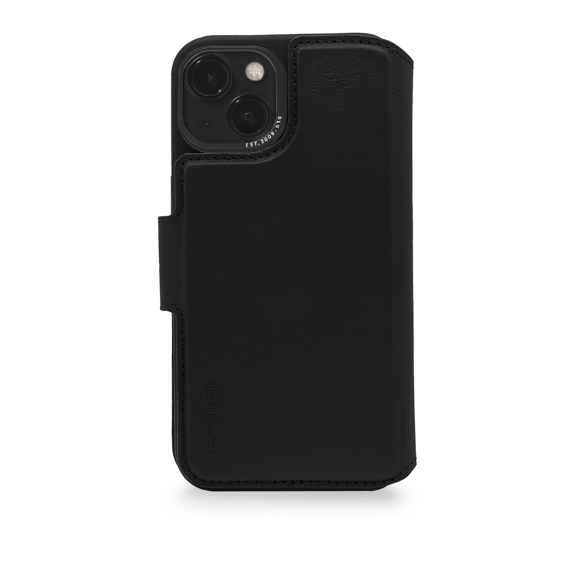 Phone case, Leather case, Schwarz, Wallet-Hülle, MagSafe kompatibel