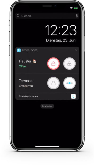 Türschloss, Smart Lock, Haustür, Terrasse, Remote-Control