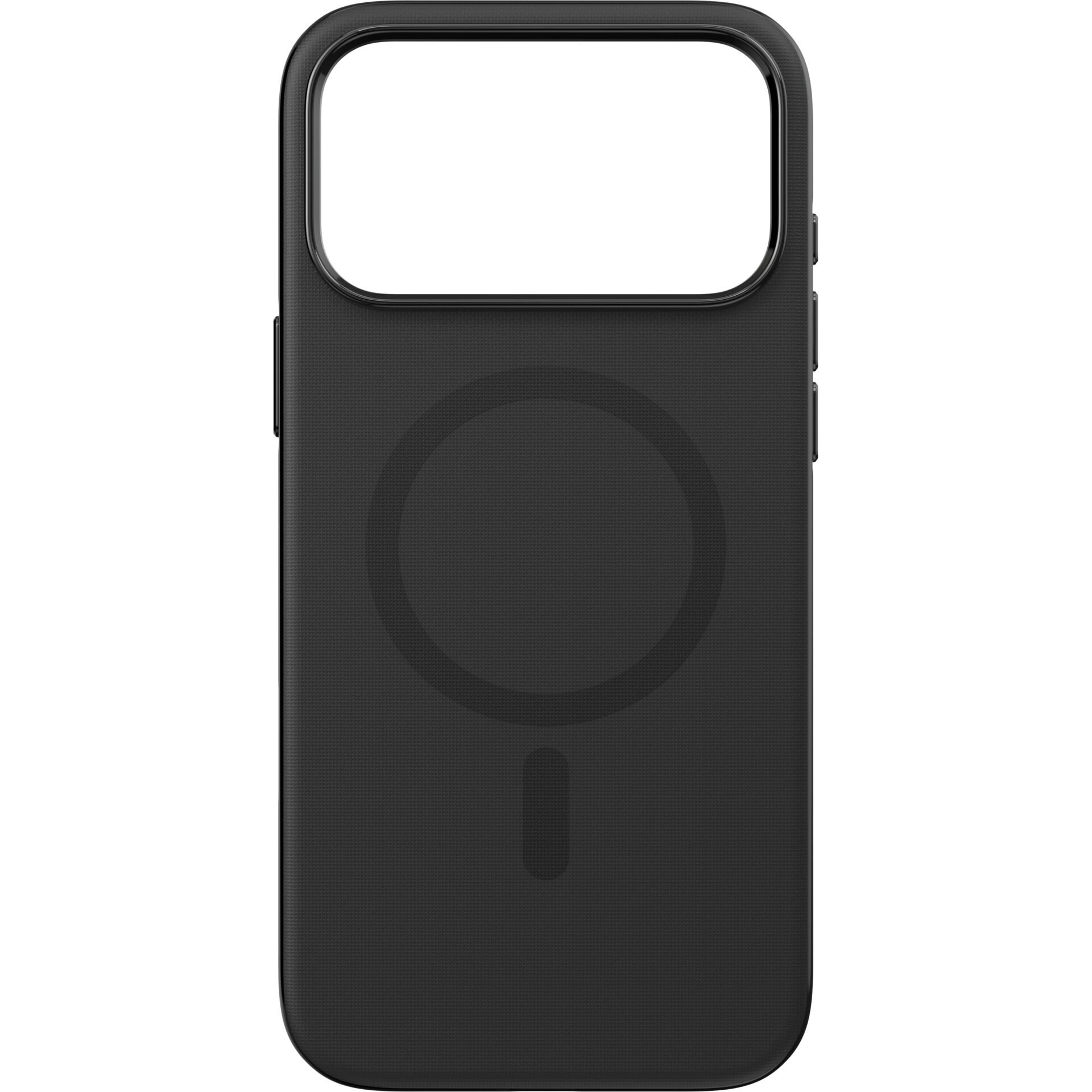 Handyhülle, Magnetische Wireless-Ladestation, Kameraobjektiv Schutzhülle, Schwarz, Magnetischer Haltebereich