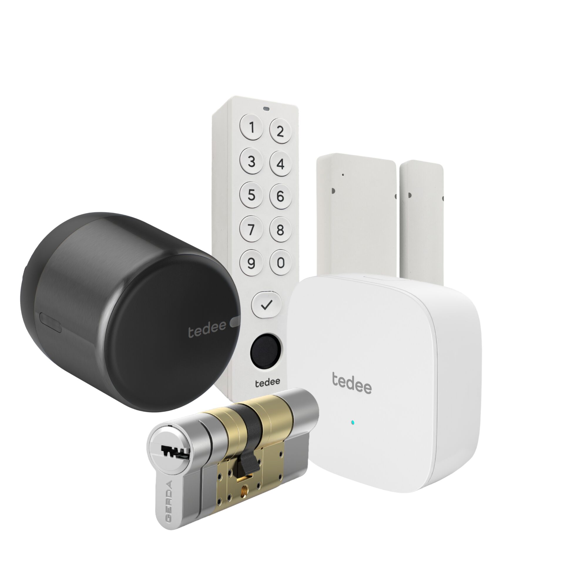 smart lock, Türschloss, schlüssellos, Fernbedienungskit, Zutrittskontrolle