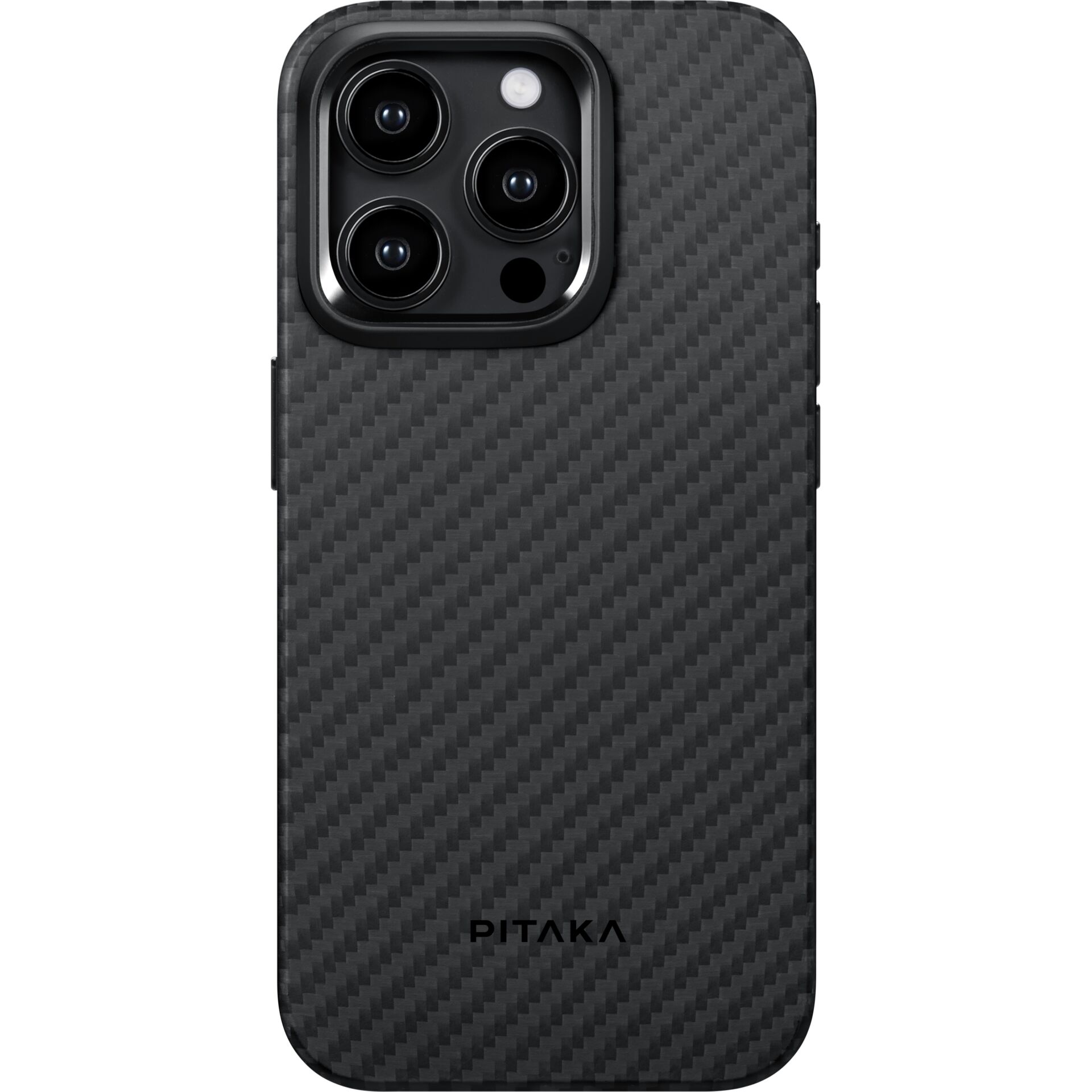 hülle, iPhone, Carbon, Muster, Schwarz