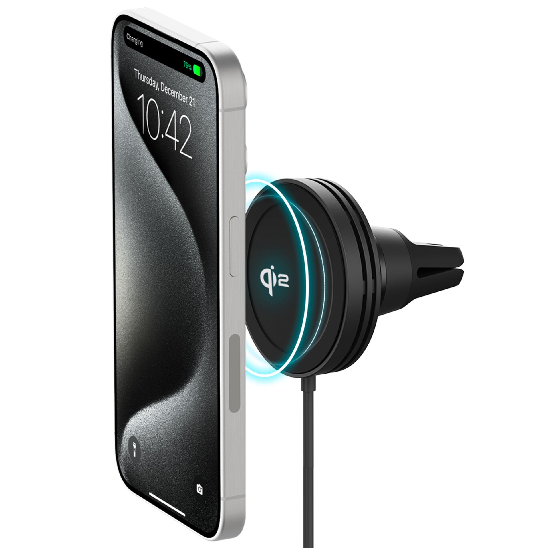 Smartphone, Ladegerät kabellos, Handyhalterung, Qi kabellos, Autozubehör