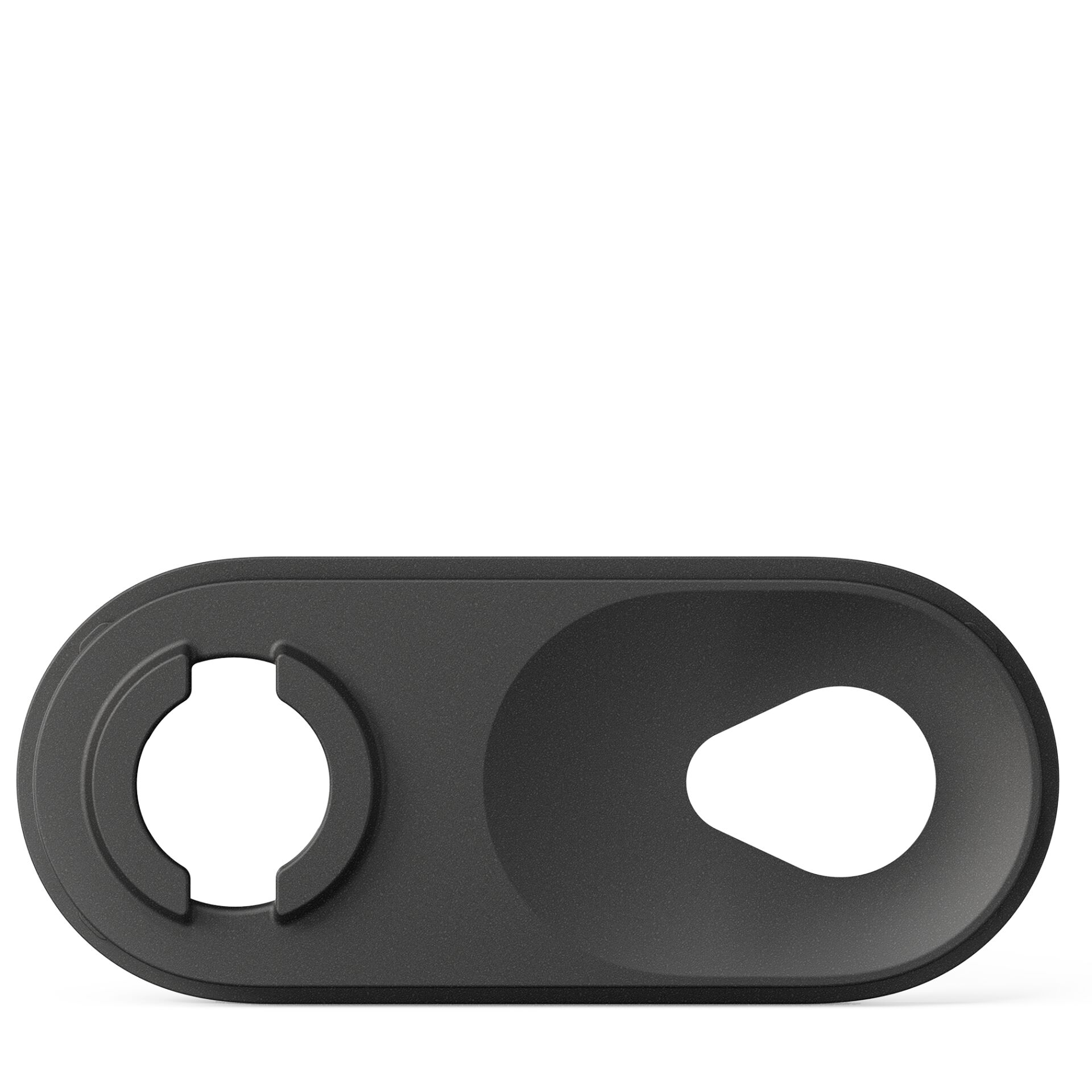 Gadget-Zubehör, Handyhalter, Karabiner-Clip, Drehbare Ring, Metallisch Grau