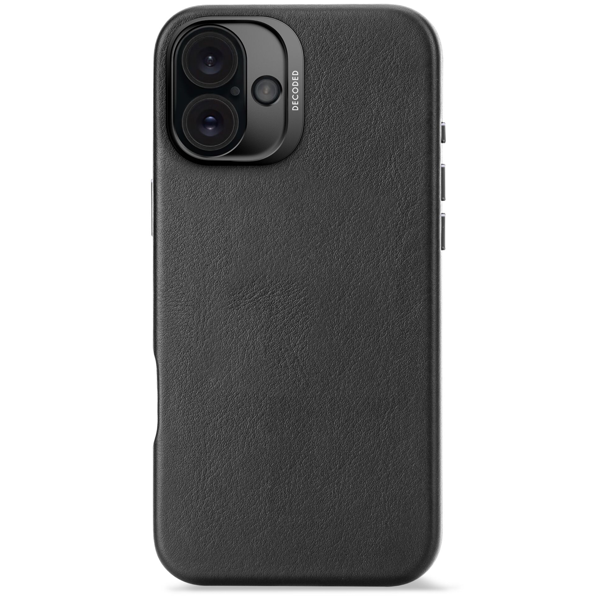 smartphone case, Leder, schwarz, Kameraschutz, iPhone-Kompatibilität