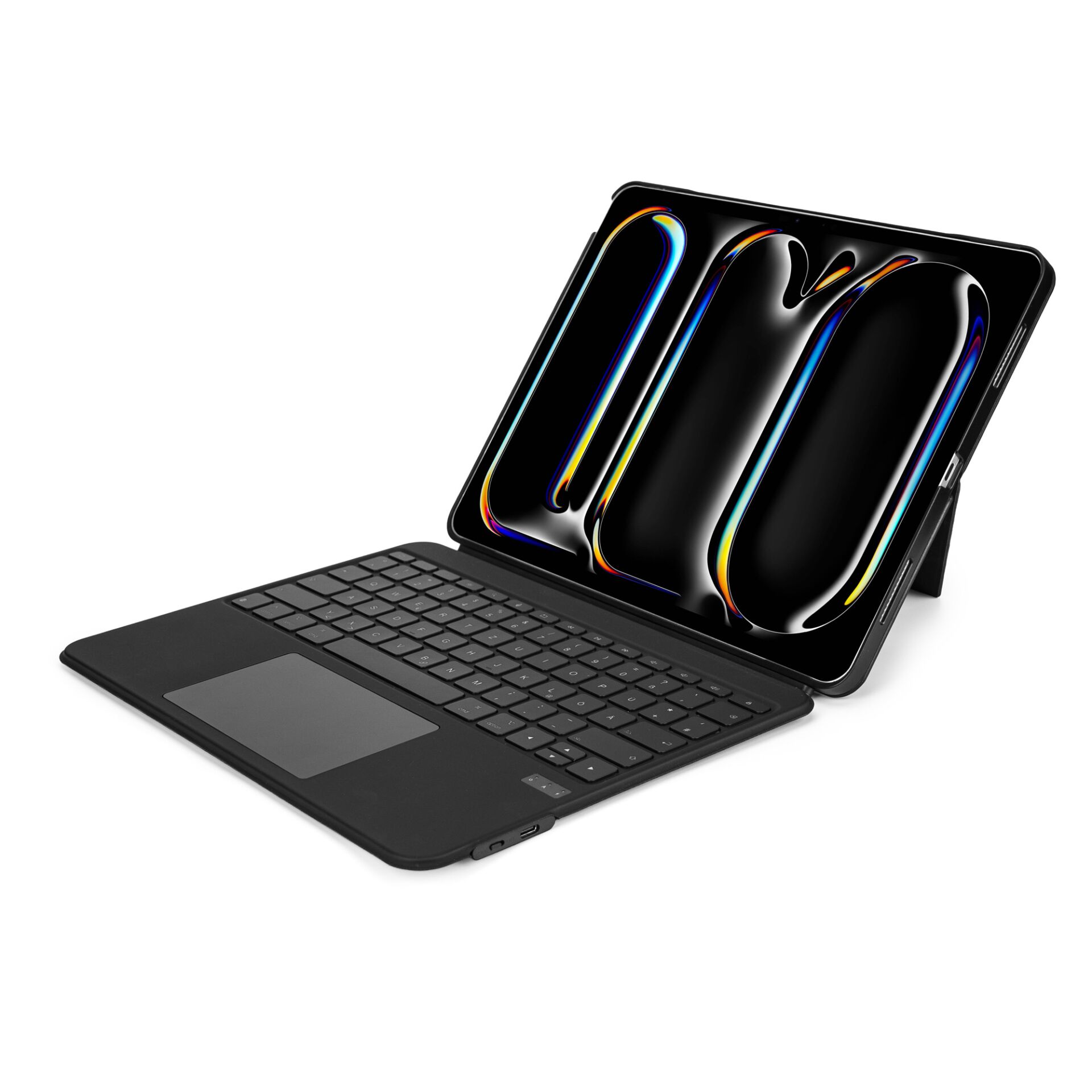 tablet, keyboard, abnehmbar, schwarz, bildschirm, Tablet, Tastaturhülle, 2-in-1, Schwarz, Schlankes Design