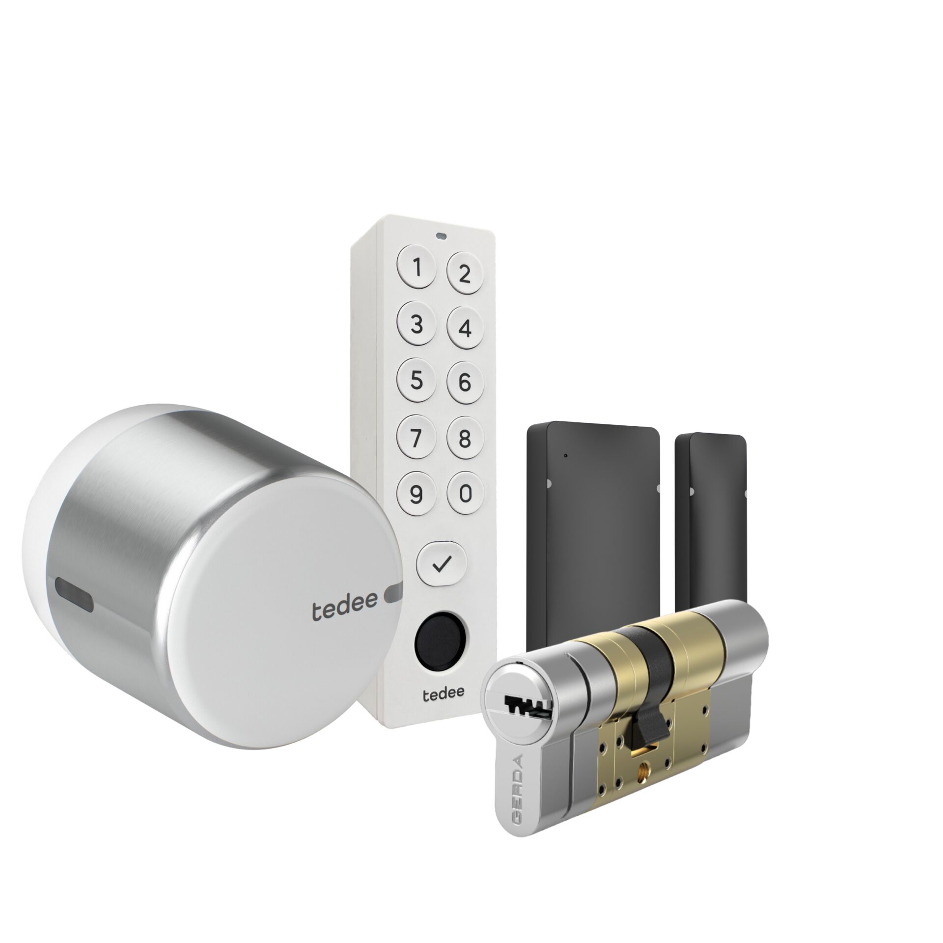Sicherheitsschloss, Elektronikschloss, Schloss-Set, Smart Lock, Türschlosszubehör
