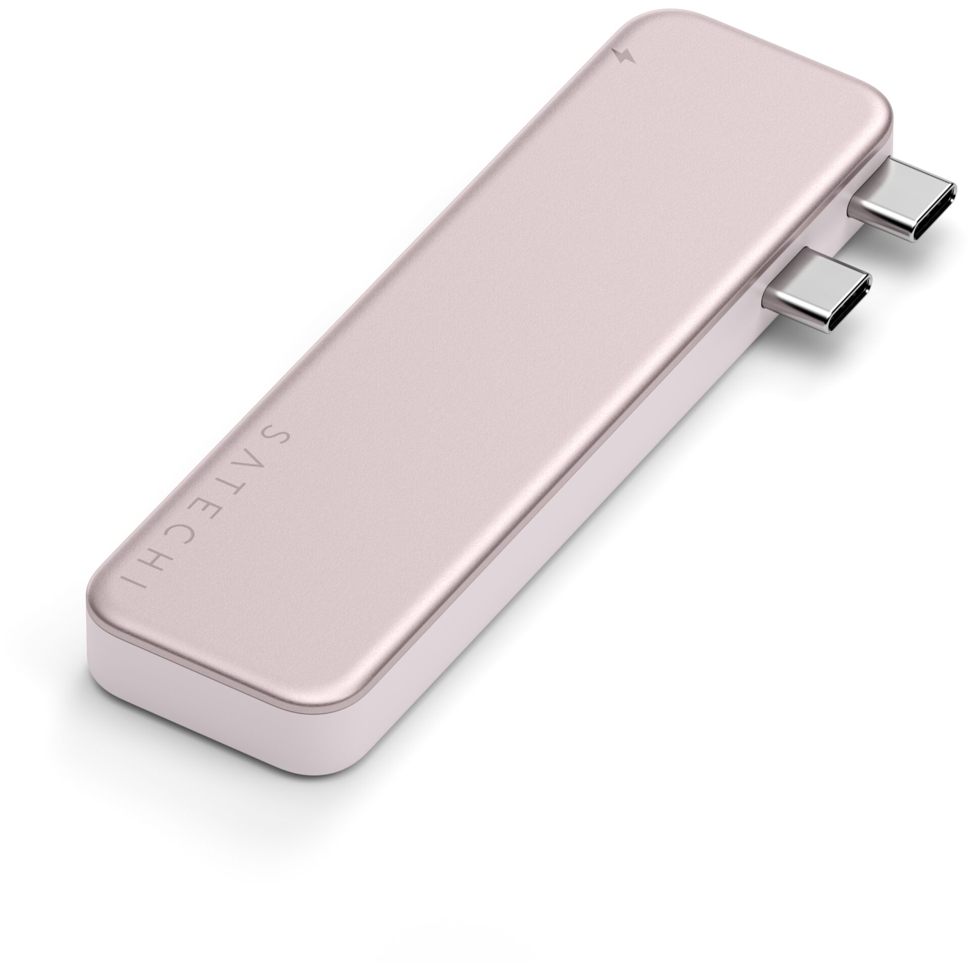 Adapter, USB-C, USB-C-Adapter, Mehrfachport, Pink
