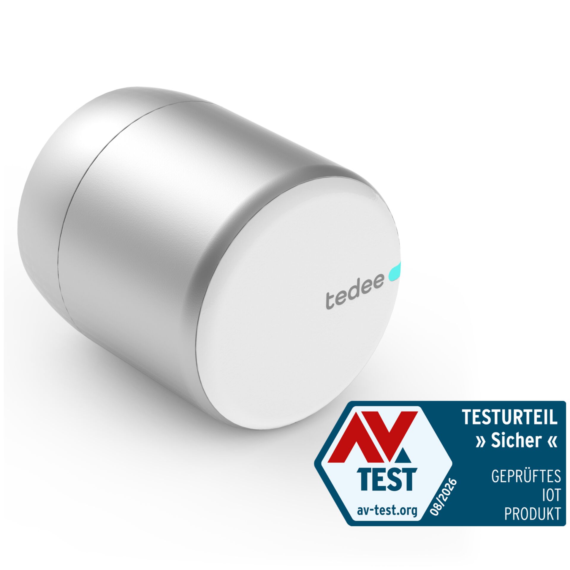 Zylinder, Zylinder, Smart Lock, Türschloss, weiß, zylindrisch, IoT-Gerät