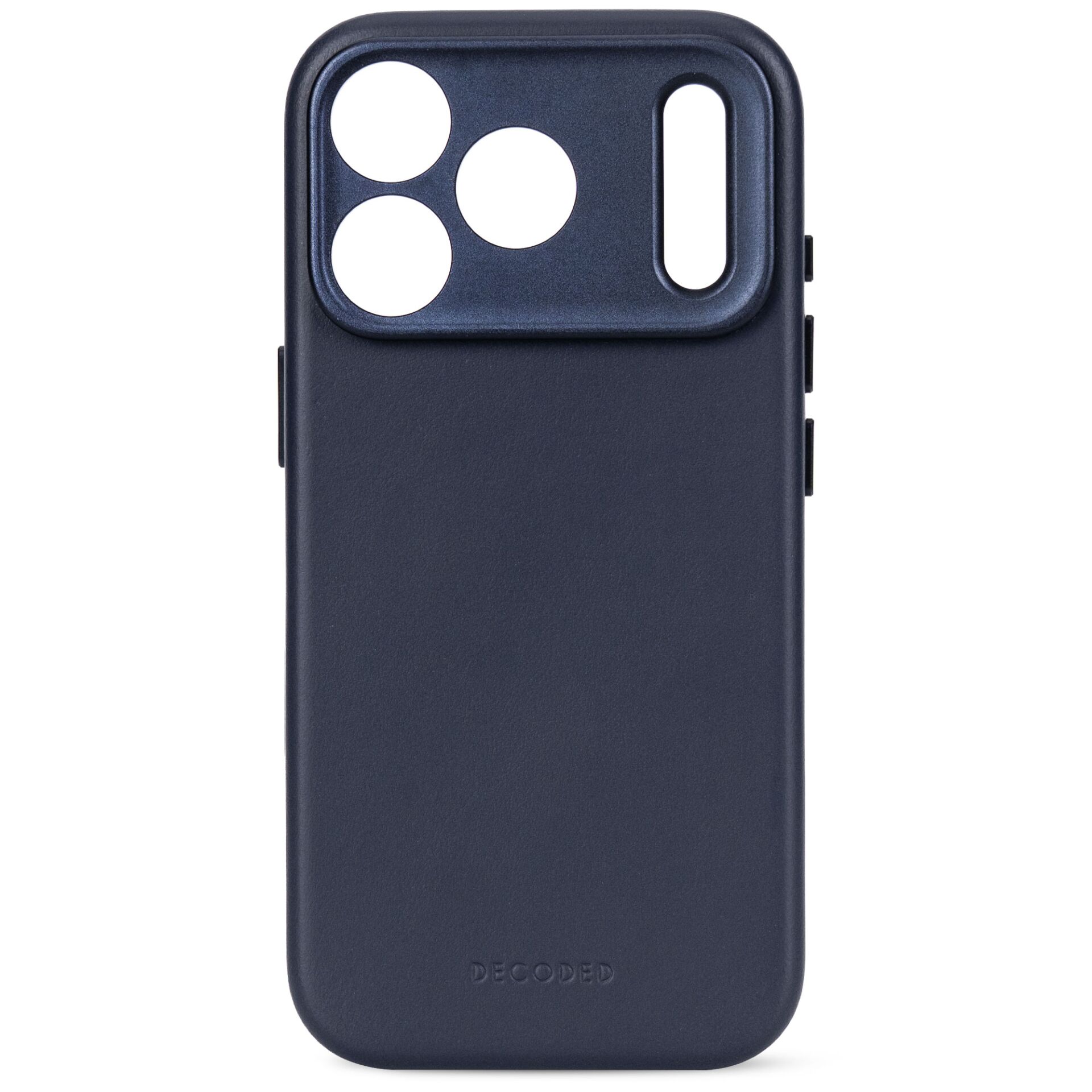 Hülle, Smartphone, Navy, Lederartig, Kameraöffnung