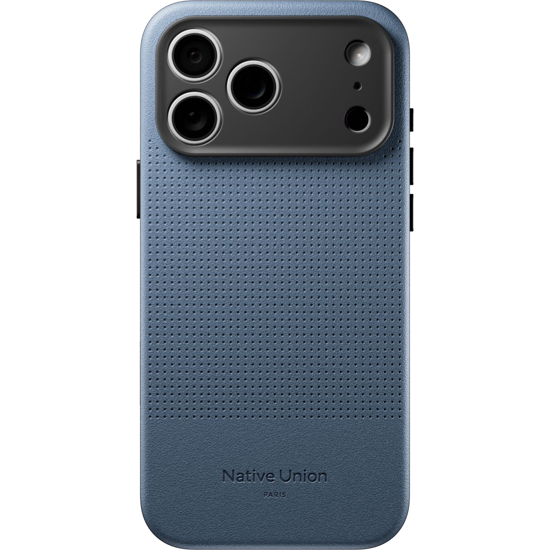 Telefonhülle, Blau, Perforiert, Schutz, Kameramodul