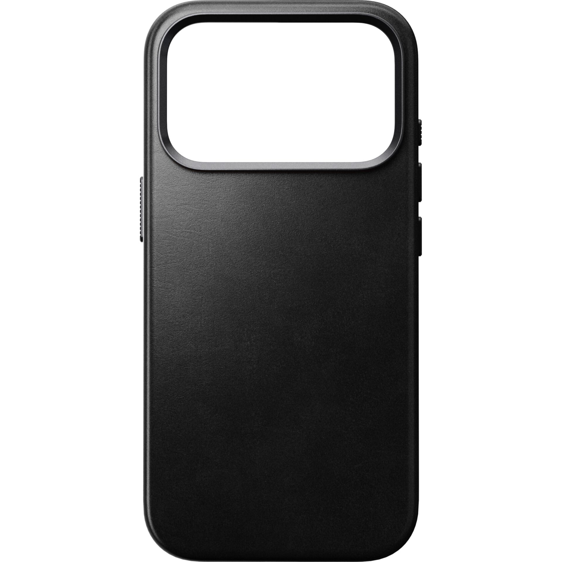 Hülle, Phone case, Schwarz, Lederoptik, Kameraframe