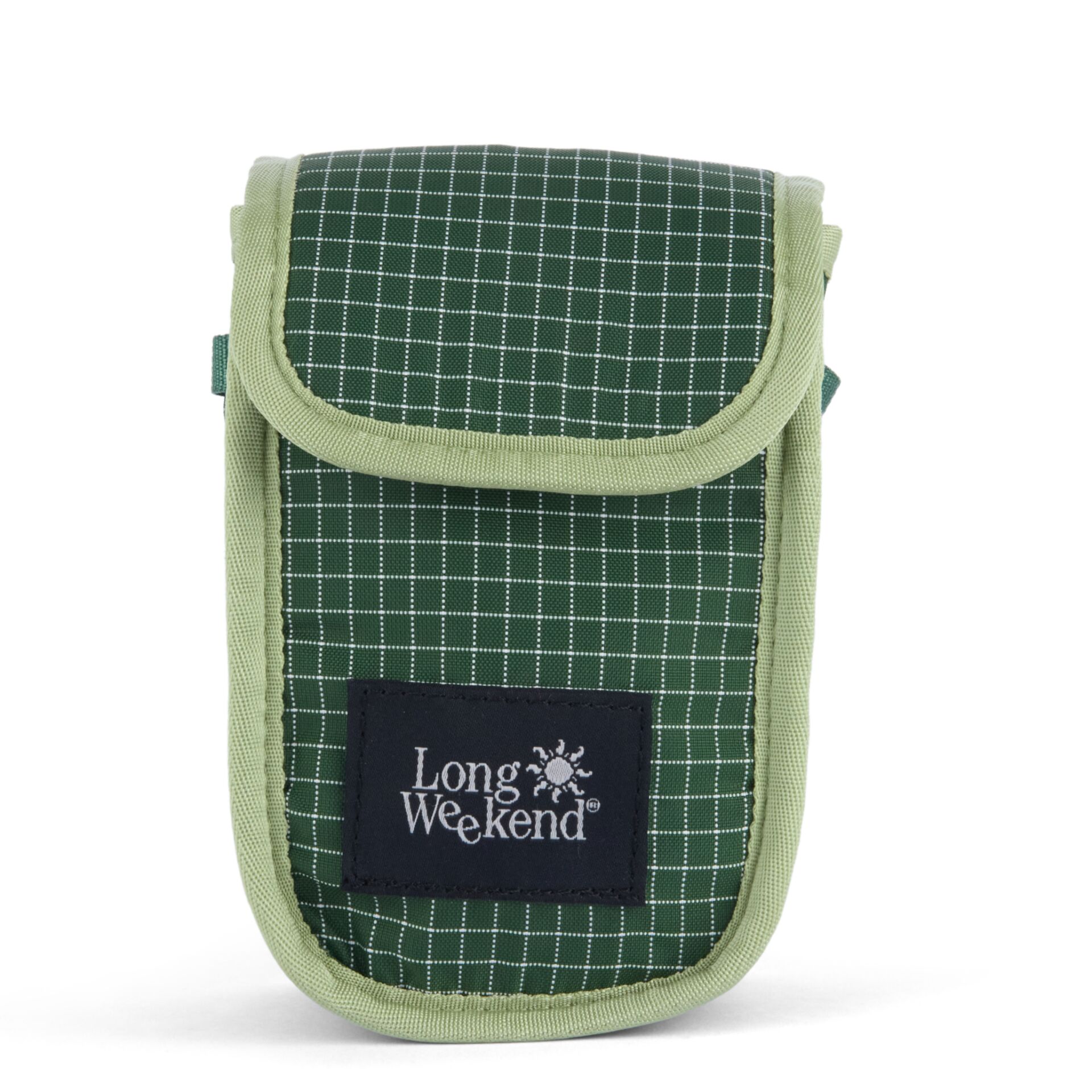 nette tasche, grünes muster, Kartenhalter, Kulturtasche, Long Weekend Tagetasche