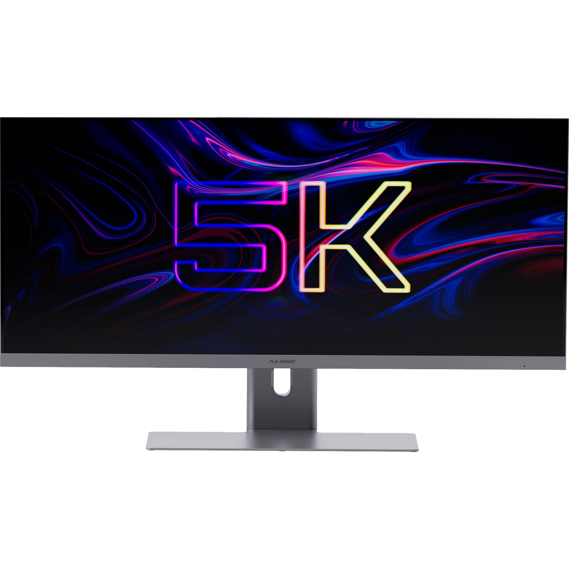Monitor,  27 inch,  5K,  USB-C,  Silberner Stand