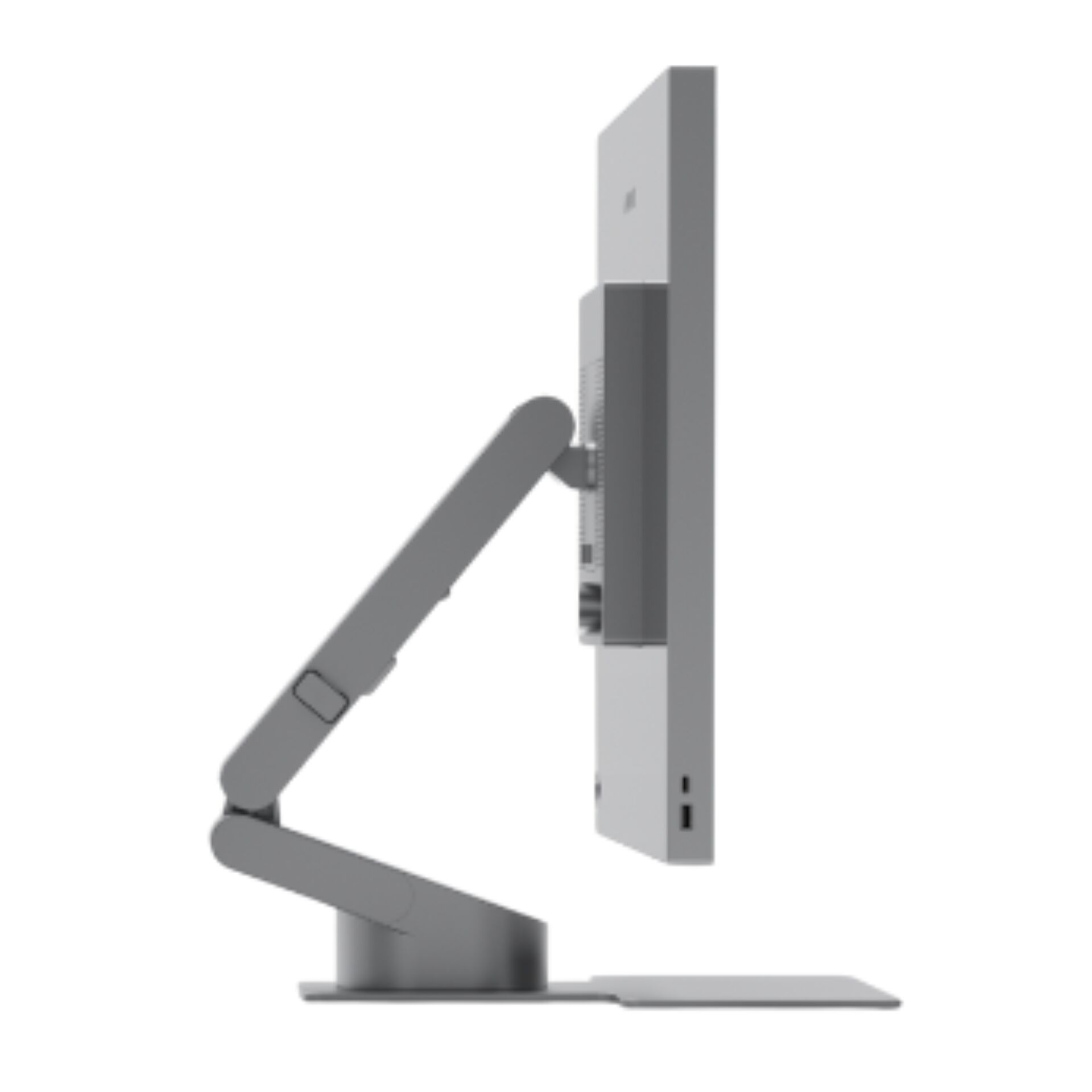 Monitor, ergonomisch, verstellbar, Schreibtisch-Setup, Monitorarm