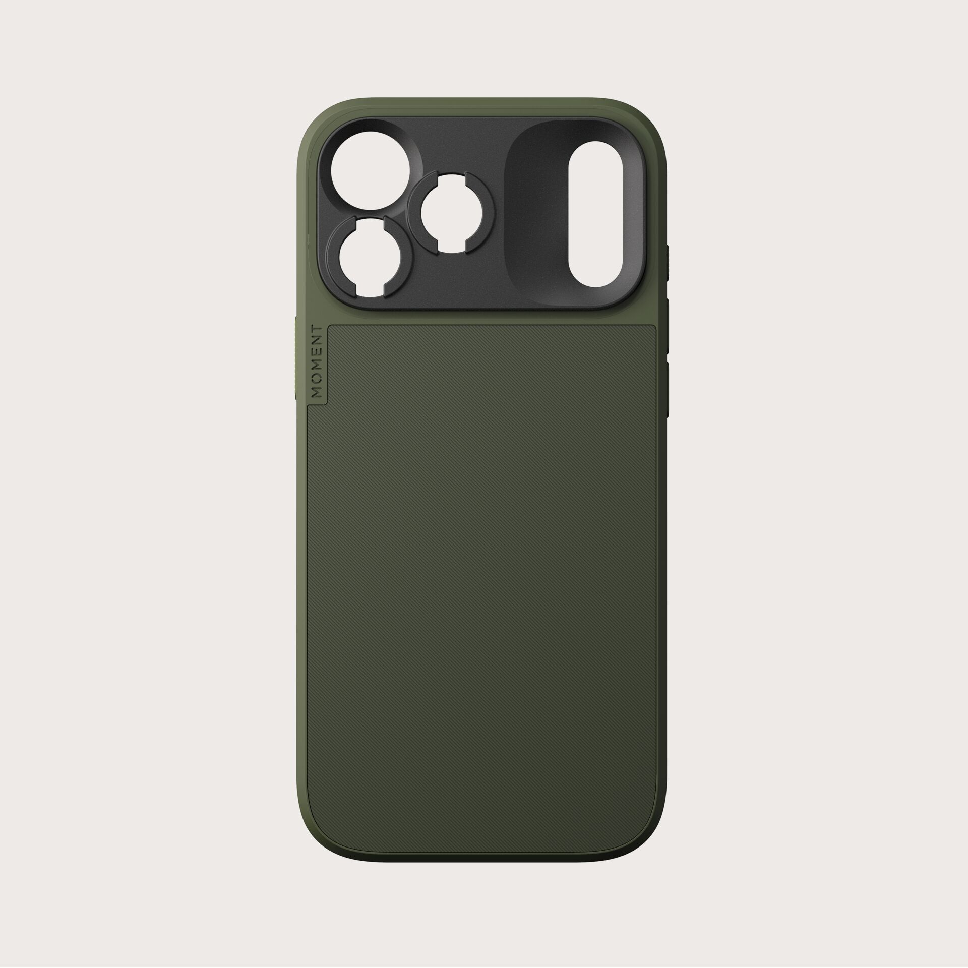 phone case, grün, texturiert, Kameraausschnitte, Magnetischer Haltebereich