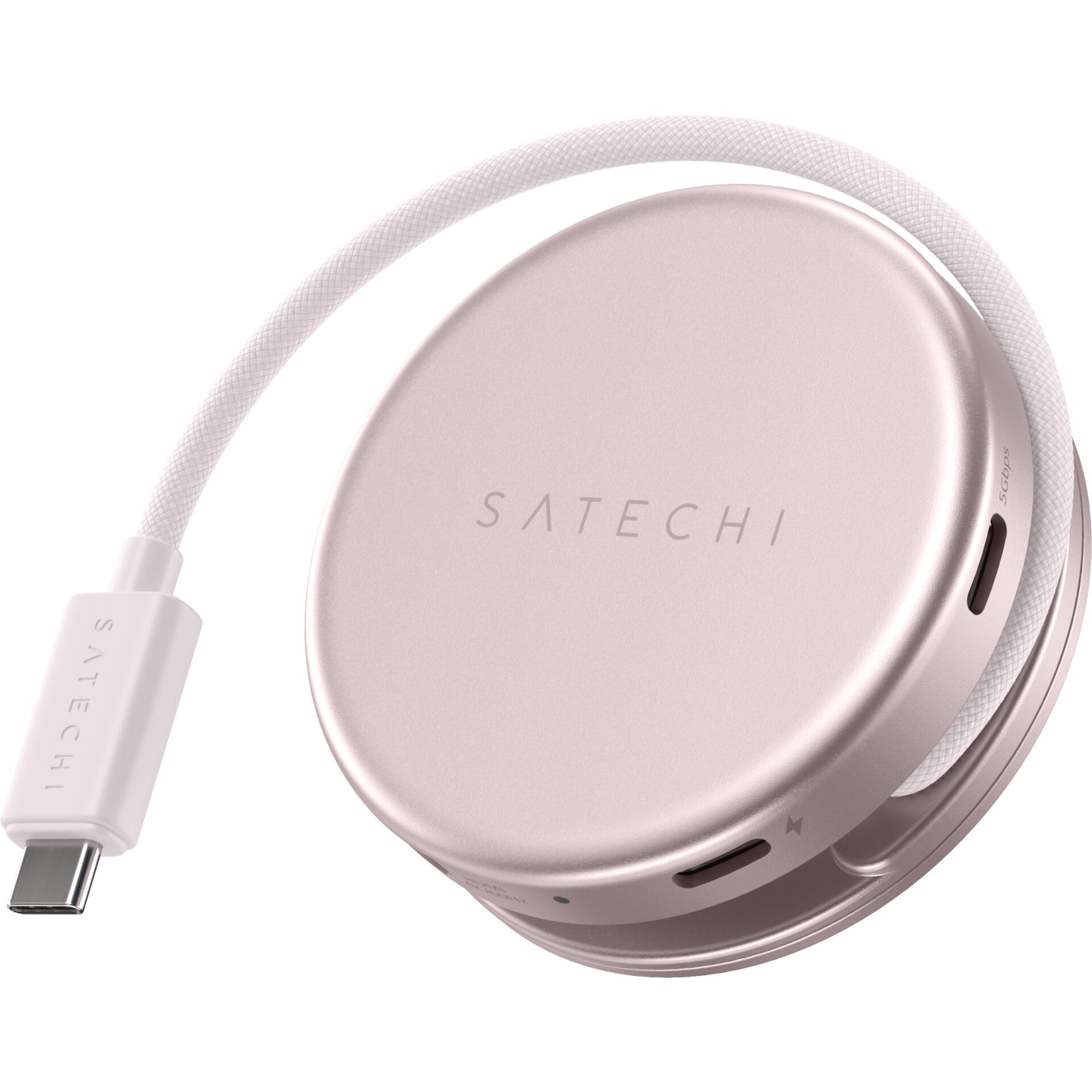 Kopfhörer, Over-Ear, Rund, roségold, USB-C